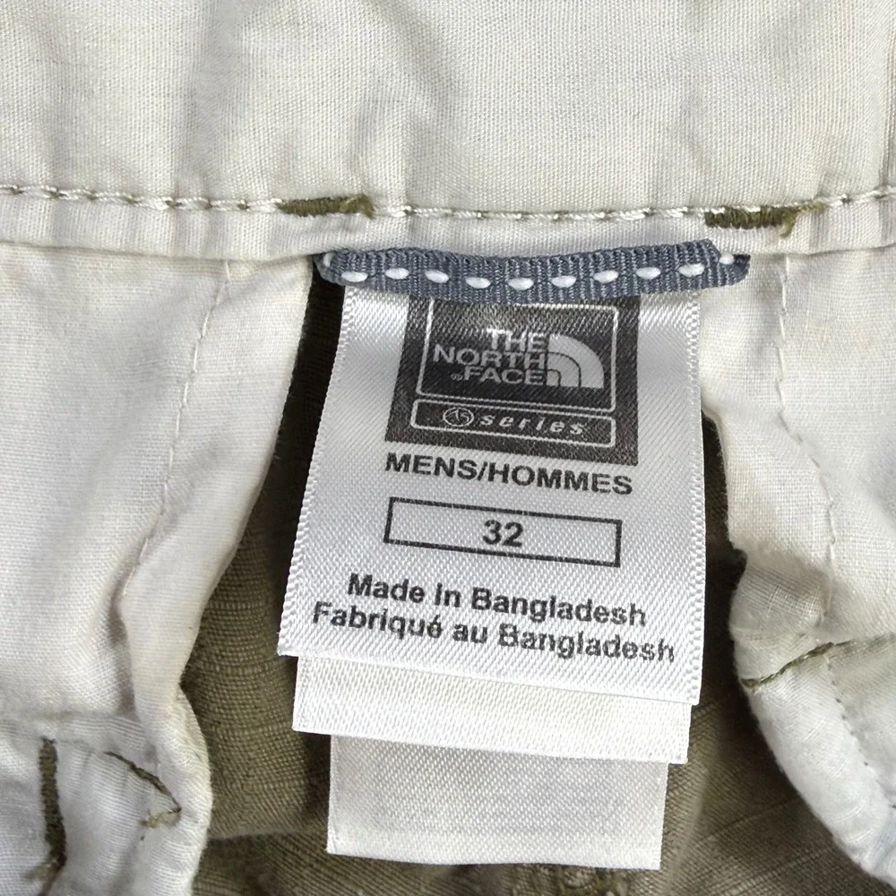The North Face Cargo Pants Mens 32 Khaki A5‎ Series Ripstop Hiking Utility 2375